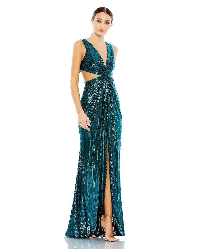 Party dresses with a paisley pattern for a bohemian - inspired lookMac Duggal 26733 Long Formal Metallic Prom Dress Party dresses with a paisley pattern for a bohemian - inspired lookMac Duggal 26733 Long Formal Metallic Prom Dress