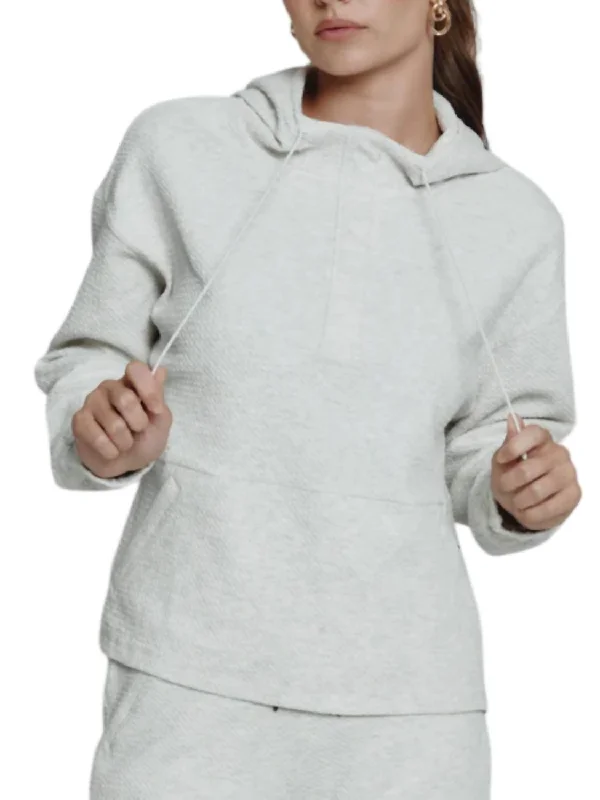 Women's knee - length wool blend coats with a fur collar for added warmthRestoration Half-Zip Hoodie In Ivory Women's knee - length wool blend coats with a fur collar for added warmthRestoration Half-Zip Hoodie In Ivory