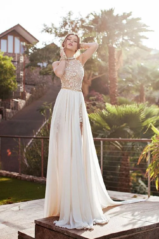 Sleeveless party dresses made of silk for a luxurious feelSleeveless High Neck Backless Chiffon Prom Dresses Evening Dresses PG411 Sleeveless party dresses made of silk for a luxurious feelSleeveless High Neck Backless Chiffon Prom Dresses Evening Dresses PG411