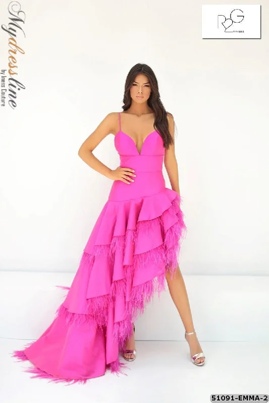 Formal dresses with gathered bodices and wide - leg skirts for a comfortable and stylish silhouetteTarik Ediz 51091 Formal dresses with gathered bodices and wide - leg skirts for a comfortable and stylish silhouetteTarik Ediz 51091