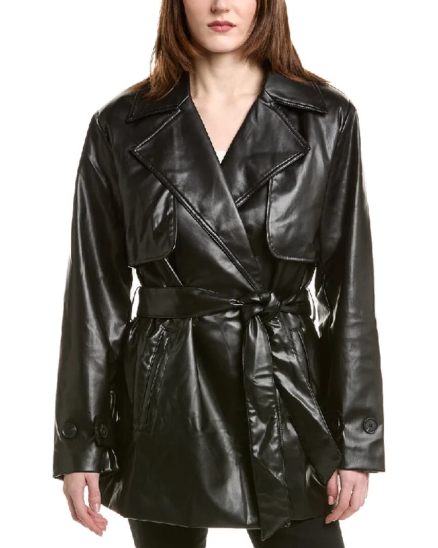 Women's knee - length wool blend coats with a fur collar for added warmthTo My Lovers Trench Jacket Women's knee - length wool blend coats with a fur collar for added warmthTo My Lovers Trench Jacket