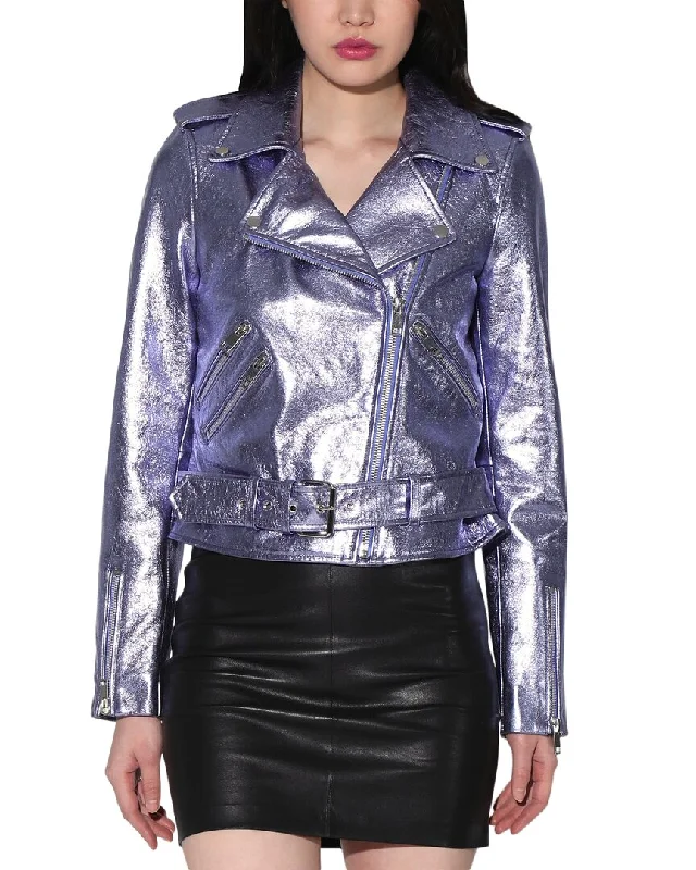 Petite women's wool blend coats with a tailored fit for a flattering silhouetteWalter Baker Allison Leather Jacket Petite women's wool blend coats with a tailored fit for a flattering silhouetteWalter Baker Allison Leather Jacket