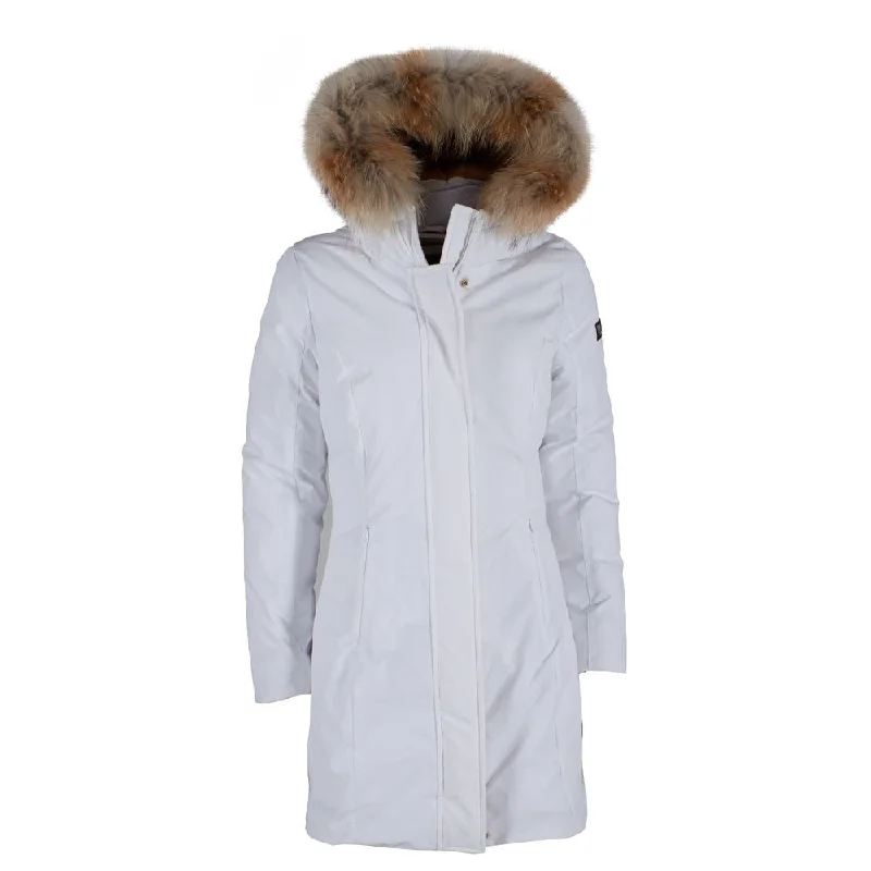 Women's longline double - breasted camel coats for a sophisticated lookYes Zee Chic Down Jacket with Fur-Trimmed Women's Hood Women's longline double - breasted camel coats for a sophisticated lookYes Zee Chic Down Jacket with Fur-Trimmed Women's Hood