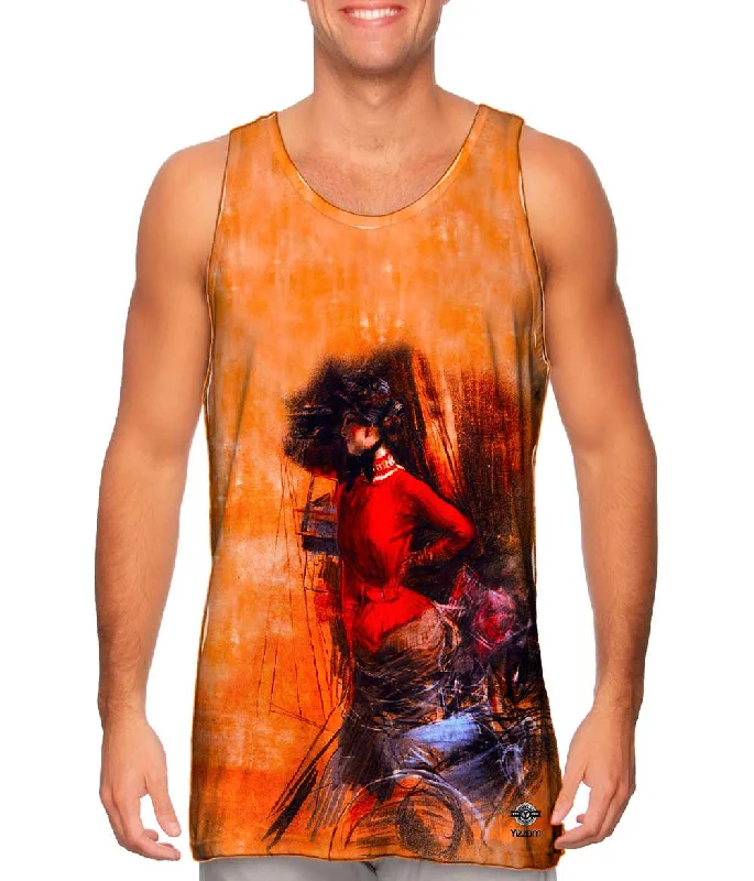 V - Neck Women's Moisture - Wicking Tank Tops for RunningGiovanni Boldini - "Lady In Red Coat" (1878) V - Neck Women's Moisture - Wicking Tank Tops for RunningGiovanni Boldini - "Lady In Red Coat" (1878)
