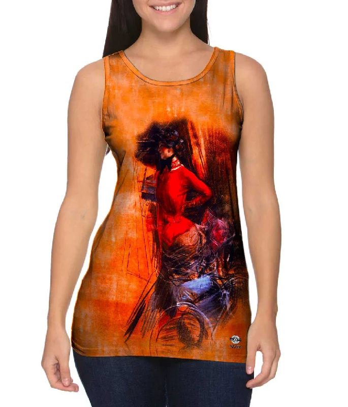 Square Neck Women's Organic Cotton Tank Tops in Earth TonesGiovanni Boldini - "Lady In Red Coat" (1878) Square Neck Women's Organic Cotton Tank Tops in Earth TonesGiovanni Boldini - "Lady In Red Coat" (1878)