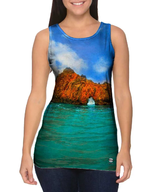 Mock Neck Women's Performance Tank Tops for CyclingGlorious Julia Pfeiffer Burns State Park Mock Neck Women's Performance Tank Tops for CyclingGlorious Julia Pfeiffer Burns State Park