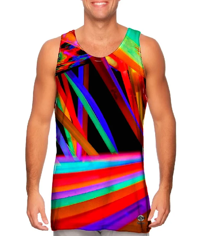 One - Shoulder Women's Rayon Blend Tank Tops for a Flowy LookGlowsticks Collection