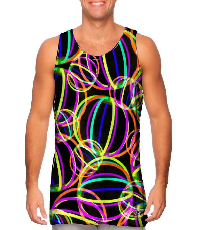 High - Neck Women's Silk Blend Tank Tops for a Luxurious FeelGlowsticks Globe Scatter High - Neck Women's Silk Blend Tank Tops for a Luxurious FeelGlowsticks Globe Scatter