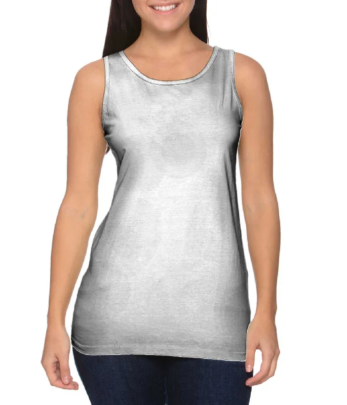 Mock Neck Women's Performance Tank Tops for CyclingGolden Lab Aqua Shake