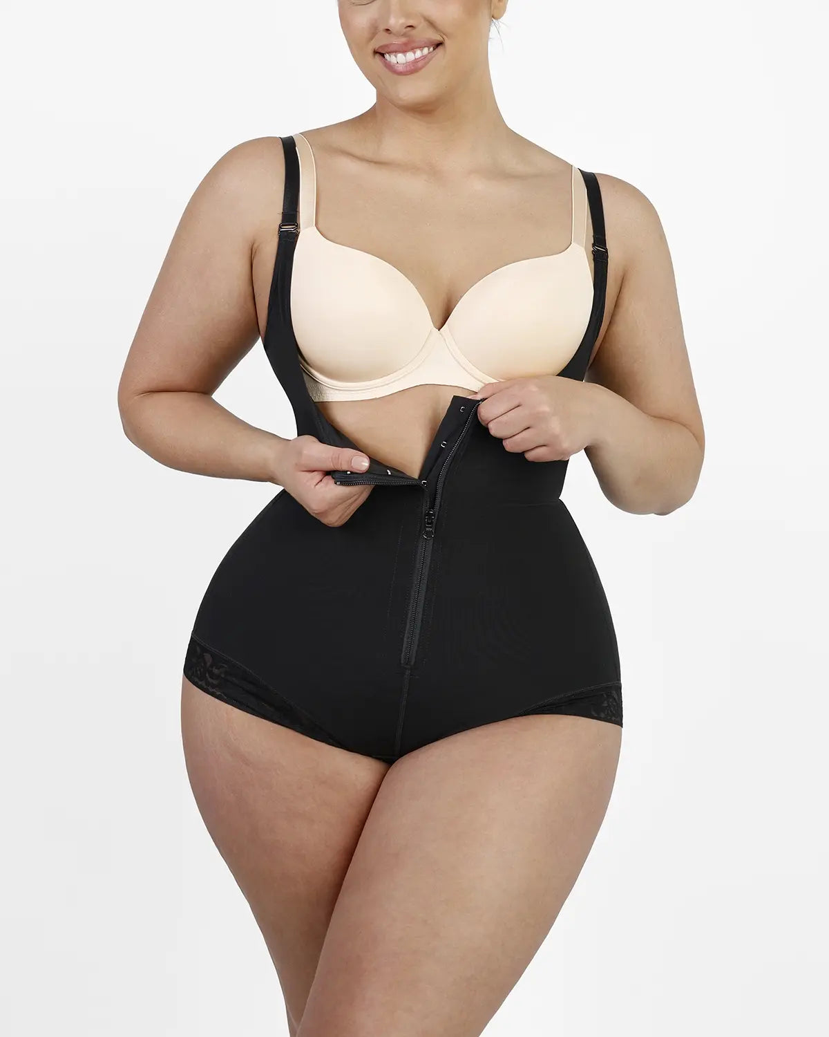 Lace Bodysuits for a Sexy and Elegant Bedroom LookAirSlim® Lace Zipper Open Bust Shapewear Lace Bodysuits for a Sexy and Elegant Bedroom LookAirSlim® Lace Zipper Open Bust Shapewear