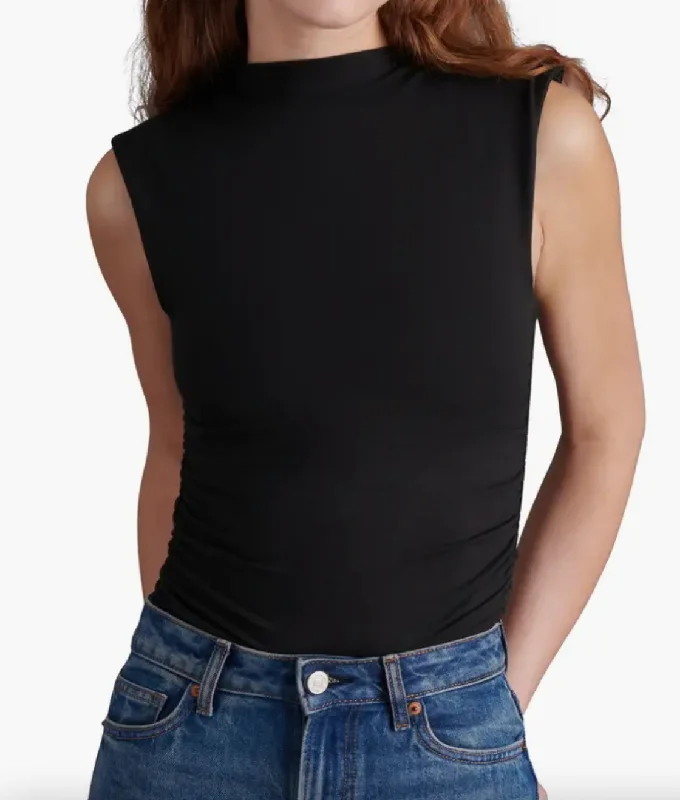 Sheer Bodysuits for a Seductive and Alluring OutfitEssen Bodysuit in Black by Steve Madden Sheer Bodysuits for a Seductive and Alluring OutfitEssen Bodysuit in Black by Steve Madden