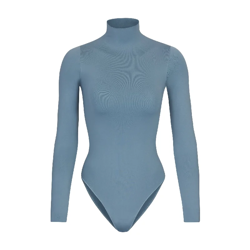 Organic Cotton Bodysuits for an Eco - Friendly and Comfortable OptionESSENTIAL MOCK NECK LONG SLEEVE BODYSUIT | ARCTIC Organic Cotton Bodysuits for an Eco - Friendly and Comfortable OptionESSENTIAL MOCK NECK LONG SLEEVE BODYSUIT | ARCTIC